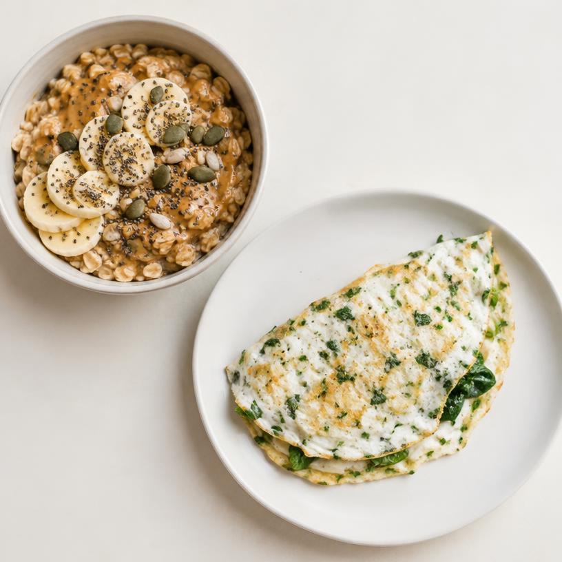 Egg White Herb Omelette