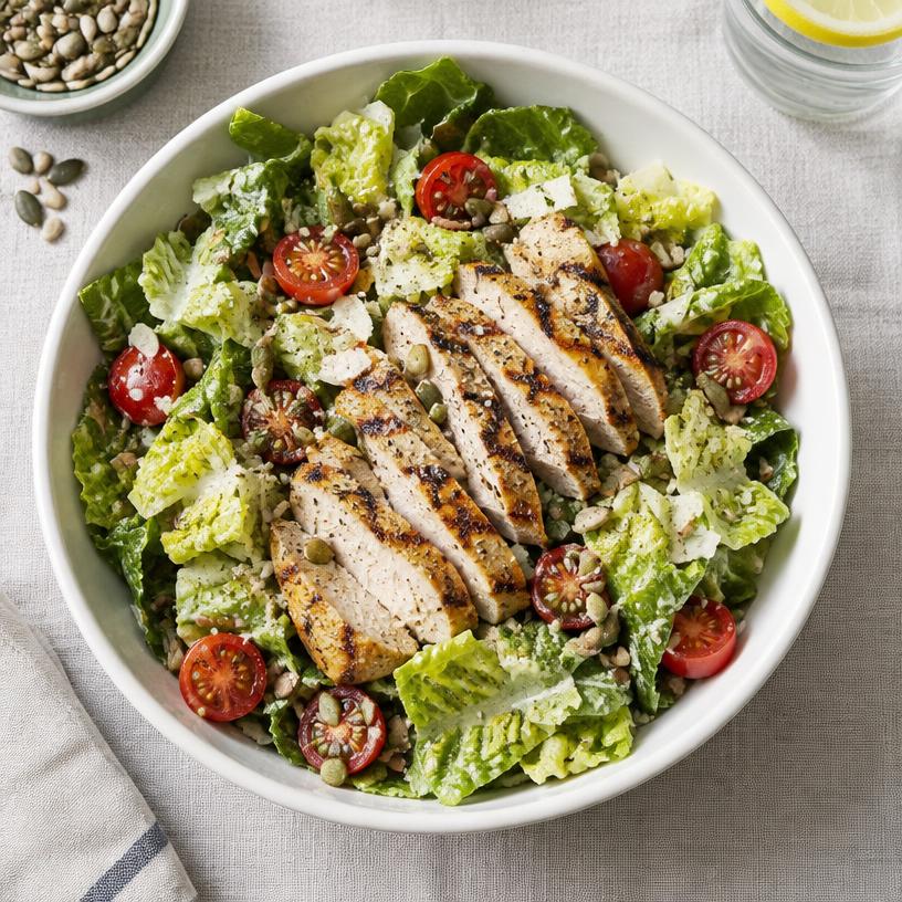 Grilled Chicken Caesar Salad